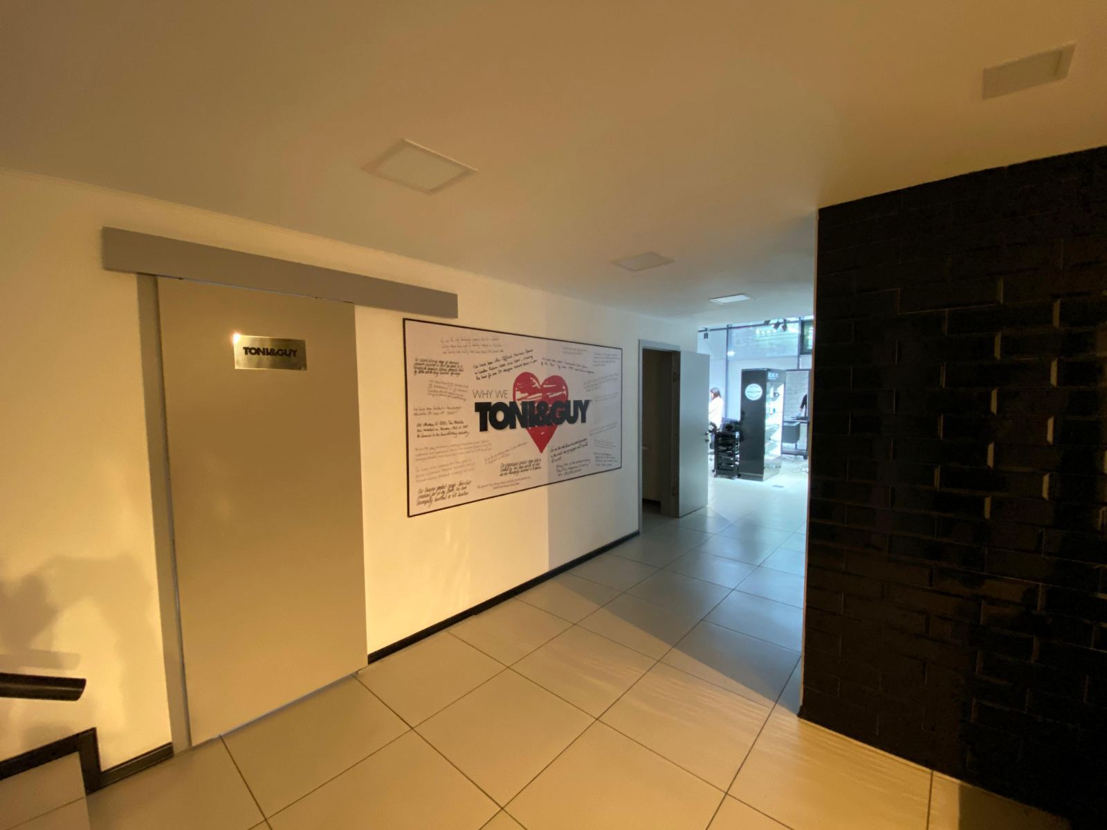 Toni & Guy entrance at SuperMe